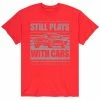 Licensed Character Men's Still Plays With Cars Tee Yellow -Licensed Character Shop unnamed file 18017