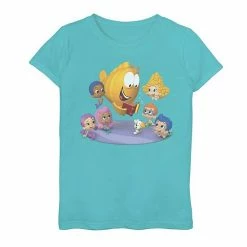 Licensed Character Girls 7-16 Bubble Guppies Grouper Reads Tee