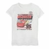 Licensed Character Girls 7-16 Disney/Pixar's Cars Lightning McQueen Retro 95 Poster Tee -Licensed Character Shop unnamed file 18063