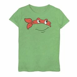 Licensed Character Girls' 7-16 Teenage Mutant Ninja Turtles Raphael Face Tee