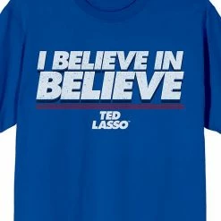 Licensed Character Men's Ted Lasso I Believe Tee -Licensed Character Shop unnamed file 18116