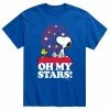 Licensed Character Men's Peanuts Oh My Stars Tee -Licensed Character Shop unnamed file 18117