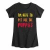 Licensed Character Girls 7-16 Here To Pet All The Puppies Tee -Licensed Character Shop unnamed file 18139