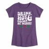 Licensed Character Girls 7-16 Drink Hot Cocoa Be Merry Tee -Licensed Character Shop unnamed file 18147