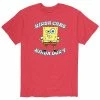 Licensed Character Men's SpongeBob Kinda Care Tee -Licensed Character Shop unnamed file 18180