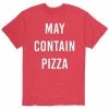 Licensed Character Men's May Contain Pizza Tee 1 Licensed Character Men's May Contain Pizza Tee -Licensed Character Shop unnamed file 18181
