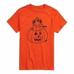Licensed Character Men's Garfield Boo Pumpkin Tee Beige -Licensed Character Shop unnamed file 18186