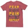 Licensed Character Men's Cobra Kai Fear Pain Defeat Motto Graphic Tee -Licensed Character Shop unnamed file 18193