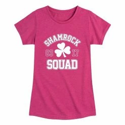 Licensed Character Girls 7-16 Shamrock Squad Graphic Tee