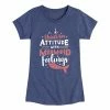 Licensed Character Girls 4-16 Unicorn Attitude With Mermaid Graphic Tee -Licensed Character Shop unnamed file 18213