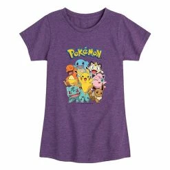 Licensed Character Girls 7-16 Pokemon Characters Graphic Tee