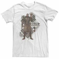 Licensed Character Big & Tall Marvel Wakanda Forever Lord Mbaku Geometric Pattern Tee Black -Licensed Character Shop unnamed file 18243