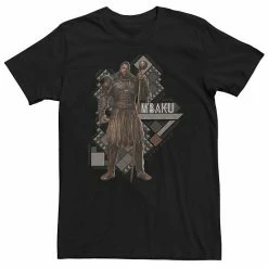 Licensed Character Big & Tall Marvel Wakanda Forever Lord Mbaku Geometric Pattern Tee Black -Licensed Character Shop unnamed file 18244