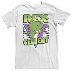 Licensed Character Big & Tall Disney / Pixar Toy Story 4 Retro Rex-cellent Portrait Tee White -Licensed Character Shop unnamed file 18255
