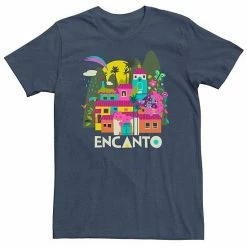 Licensed Character Big & Tall Disney Encanto Village Portrait Tee Black -Licensed Character Shop unnamed file 18285