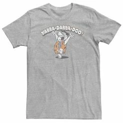 Licensed Character Big & Tall The Flintstones Yabba-Dabba-Doo! Tee Athletic Heather -Licensed Character Shop unnamed file 18309