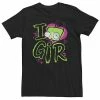 Licensed Character Big & Tall Invader Zim I Love Gir Head Shot Hearts Tee -Licensed Character Shop unnamed file 18438