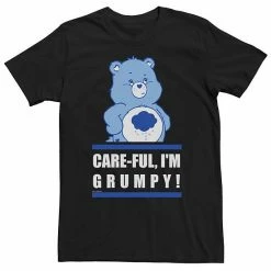 Licensed Character Big & Tall Care Bears Care-Ful, I'm Grumpy! Grumpy Bear Tee
