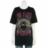 Licensed Character Juniors' "Pink Floyd" Classic Prism Logo Oversized Graphic Tee -Licensed Character Shop unnamed file 1851