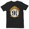 Licensed Character Big & Tall Harry Potter Platform 9 &3/4 Sign Tee -Licensed Character Shop unnamed file 18517