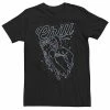 Licensed Character Big & Tall Holographic Chill Forever Grim Gripper Tee -Licensed Character Shop unnamed file 18519