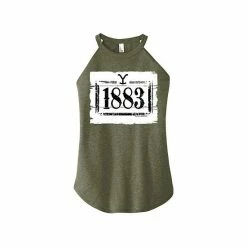 Licensed Character Juniors' 1883 High Neck Tank Green -Licensed Character Shop unnamed file 18709