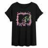 Licensed Character Juniors' MTV Floral Logo Flowy Tee -Licensed Character Shop unnamed file 18716