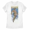 Licensed Character Juniors' Marvel Black Panther: Wakanda Forever "My Enemies Call Me Namor" Portrait Graphic Tee Athletic Heather -Licensed Character Shop unnamed file 18759