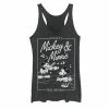 Licensed Character Juniors' Disney Mickey & Minnie Mouse Vintage Comic Tank Black Heather -Licensed Character Shop unnamed file 18777