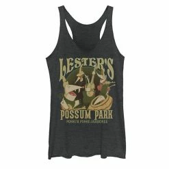 Licensed Character Juniors' Disney A Goofy Movie Lester's Possum Park Tank Black
