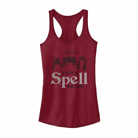 Licensed Character Juniors' Disney's Hocus Pocus I Put A Spell On You Hair Graphic Tank Purple Heather 3 Licensed Character Juniors' Disney's Hocus Pocus I Put A Spell On You Hair Graphic Tank Purple Heather