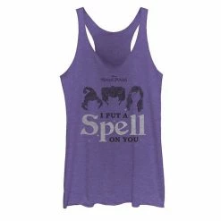 Licensed Character Juniors' Disney's Hocus Pocus I Put A Spell On You Hair Graphic Tank Purple Heather 7 Licensed Character Juniors' Disney's Hocus Pocus I Put A Spell On You Hair Graphic Tank Purple Heather -Licensed Character Shop unnamed file 18788