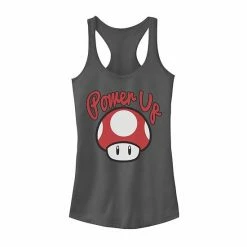 Licensed Character Juniors' Nintendo Super Mario Power-Up Mushroom Graphic Tank Indigo -Licensed Character Shop unnamed file 18791
