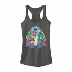 Licensed Character Juniors' Disney's The Lion King Rafiki Graphic Tank Black -Licensed Character Shop unnamed file 18794