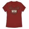 Licensed Character Juniors' Disney's Mickey Christmas Plaid Mickey Mom Tee -Licensed Character Shop unnamed file 1888