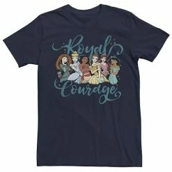 Licensed Character Disney Princesses Royal Courage Group Sketch Juniors' Graphic Tee