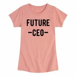 Licensed Character Girls 7-16 Future CEO Graphic Tee
