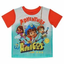 Licensed Character Toddler Boy Santiago Of The Seas Top, Shorts & Pants Pajama Set -Licensed Character Shop unnamed file 19020