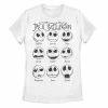 Licensed Character Junior's Disney The Nightmare Before Christmas Emotional Jack Tee White -Licensed Character Shop unnamed file 19026