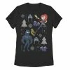 Licensed Character Juniors' Marvel Black Panther & Black Widow Holiday Icons Graphic Tee -Licensed Character Shop unnamed file 19032