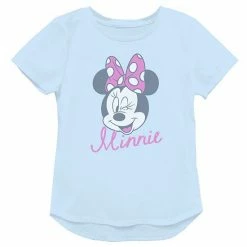 Licensed Character Disney's Minnie Mouse Girls 7-16 & Plus Graphic Tee