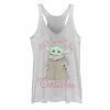 Licensed Character Juniors' Star Wars The Mandalorian The Child Aka Baby Yoda All I Want For Christmas Graphic Tank -Licensed Character Shop unnamed file 19144