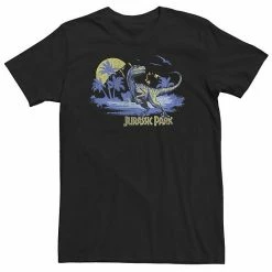 Licensed Character Big & Tall Jurassic Park Raptor Sunset Graphic Tee Athletic Heather -Licensed Character Shop unnamed file 19178