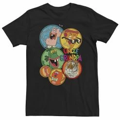 Licensed Character Big & Tall Cartoon Network Uncle Grandpa Group Shot Circles Tee Athletic Heather -Licensed Character Shop unnamed file 19187