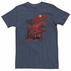 Licensed Character Big & Tall Jurassic Park T-Rex Safari Collage Tee Athletic Heather -Licensed Character Shop unnamed file 19195