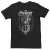Licensed Character Big & Tall Marvel Infinity War Geo Gauntlet Sketch Tee White -Licensed Character Shop unnamed file 19204