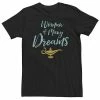 Licensed Character Big & Tall Disney Aladdin Live Action Woman Of Many Dreams Word Stack Tee Black -Licensed Character Shop unnamed file 19213