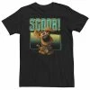 Licensed Character Big & Tall Scooby-Doo Puppers Scoob Portrait Tee Navy Heather