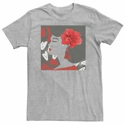 Licensed Character Big & Tall Graffiti Floral Girl Tee Athletic Heather -Licensed Character Shop unnamed file 19331