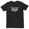 Licensed Character Big & Tall Americana USA With Wings Tee -Licensed Character Shop unnamed file 19373